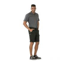 Short Canvas 320 taille xl noir/noir 65 % pes / 35 % co
