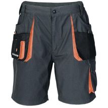 Short pour hommes taille 54 gris foncé/noir/orange Terratrend