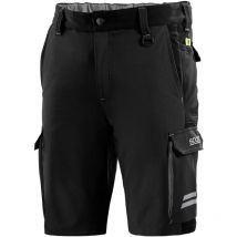 02418NRGS3 Bermuda de travail technique Atlanta Noir/Gris m - Sparco
