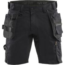 Pantalón Corto De Trabajo Stretch 2d 1752 - Negro Xl - Es(48) - Cse(54) - Normas