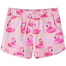 Short enfants cordon de serrage rose clair 116 Vidaxl 419074