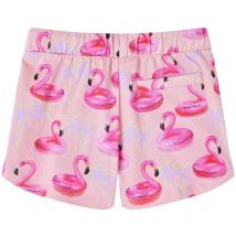 Short enfants cordon de serrage rose clair 128 Vidaxl 383748