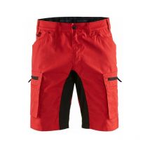 Blaklader - Short Maintenance Stretch T.40 - rot/schwarz - 144918455699-40