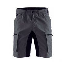 Short maintenance Blaklader Stretch T.48 - gris moyen/noir - 144918459699-48