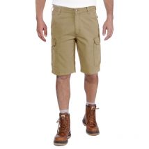 Rigby Rugged Cargo Dark Khaki Shorts Größe 44 - 103542-253-W36 - Carhartt