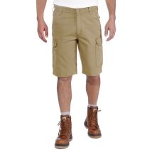 Carhartt - Rigby Rugged Cargo Dark Khaki Shorts Größe 36 - 103542-253-w28