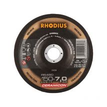 Rhodius - Muela desbaste RS480 115 x 7,0mm Inox