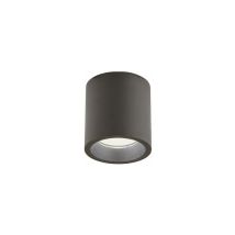 Show - Plafoniera Cilindrica Da Soffitto A Led 12w A Luce Calda Colore Corten