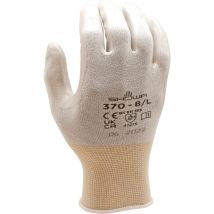 Showa - 370W Nahtloser Arbeitshandschuh, Nylonhandfläche, Nitril, Allzweck, 8/L