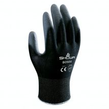 BO500B Guante de trabajo sin costuras Nylon Poliuretano Uso general 7/M - Showa