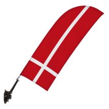 Showdown Displays - Showdown Fensterflagge - Wind Set - Dänische Flagge