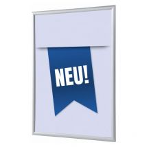 Showdown Klapprahmen - din A4 - Komplett-Set - Neu Deutsch - Blau/Silber