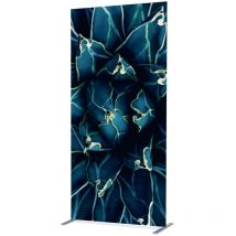 Showdown Textil Raumteiler Deco - 100x200cm - Kaktus Blau