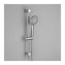 Heguyey - Shower Bar Shower Head 5 Jets Chrome Multifunction Shower Set