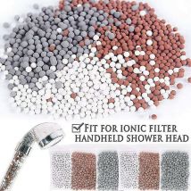 Shower Beads Kit 6 Months Refill Shower Filter For Anti Limescale Shower Head, Ball Shower, Anti Limescale Filter Based On Negative Ion Beads