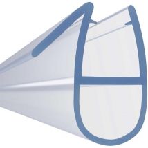 Shower Door Seal Strip 4-6mm x 900mm 3-7mm Gap Bubble Shaped