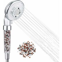 Niceone - Shower Head, Anti-Limescale Filtering Shower with 7 Water Outlet Modes