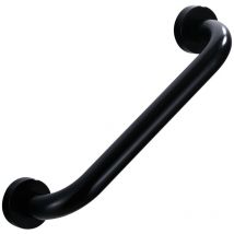 Ahlsen Safety handle for shower, non-slip grab bar 30 cm for bathroom, bathtub, toilet (black)