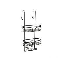 Dante Black Hanging Shower Caddy - Showerdrape