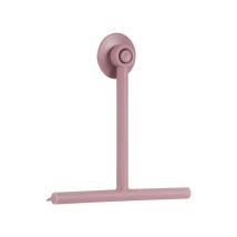 Rocco Light Pink Bathroom Shower Squeegee & Holder - Showerdrape