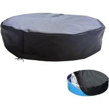 Paryou - Shunfaji Bâche de Protection pour Piscine Tubulaire, Bache Piscine Ronde imperméable, Résistante à la poussière, Convient à la Piscine