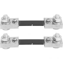 Eosnow Ampèremètre Shunt de courant, 2 pièces, test d'ampli, mesure 100A, Kit de remplacement d'accessoires