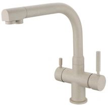 Shurity - Rubinetto da cucina 420 4 vie 3/8' Granito Avena