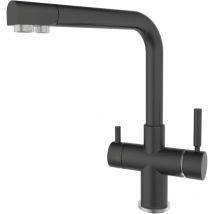 Shurity - Rubinetto da cucina 520 5 vie 3/8' Nickel Spazzolato