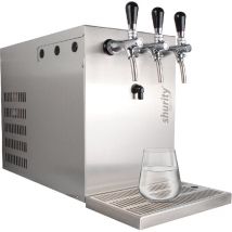 Shurity - Refrigeratore acqua con Filtrazione 120Lt/h. Soprabanco Idaho - 3 vie, Liscia, Gassata e Fredda