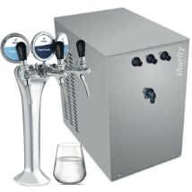 Shurity - Refrigeratore acqua con Filtrazione 80Lt/h. Sottobanco Idaho - 3 vie, Liscia, Gassata e Fredda