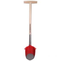 SHW Hohlspaten mit Stiel und langer Doppelfeder