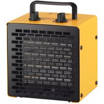 Sial - 2000W Industrie Tragbar Heizlüfter - Elektroheizer - Keramik Heizstrahler - Raumheizung Bauheizer - ptc Heizgerät mit Überhitzungsschutz - Für