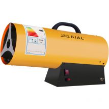 Sial - Calentador de gas, Termoventilador de gas, calentador de aire caliente, calentador de construcción, calentador con protección contra