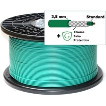 Sicherheits Kabel Kompatibel Für Kärcher Rlm 4 + Xtreme Safe-protection Ummantelung - Mähroboter Begrenzung Schutz Draht - Kabelrolle - Ø3,8mm Länge 