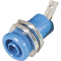Schnepp - Bu 4600 Bl Sicherheits-laborbuchse Buchse, Einbau Vertikal Stift-ø: 4 Mm Blau 1 St.