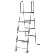 GRE - Sicherheit treppe mit plattform fïr erhölter schwimmbad von 120 bis 132 cm von .
