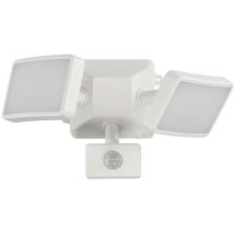 Sicherheitsleuchten Für Den Außenbereich Mit Bewegungsmelder, 1600 Lm Led-flutlicht Mit Pir, Duale Netzbetriebene Sicherheitsleuchten Für Den 