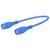 XLSS-58 Sicherheits-Messleitung BNC-Stecker BNC-Stecker 2.00 m Blau 1 St. - Stäubli