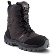 Rangers de sécurité marron rangers fusiongrip Gaston Mille construction btp S3L hi ci fo lg sr - ROMA3 41