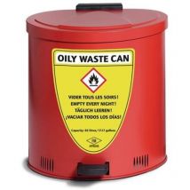 Sicherheitssammelbehälter 65 l Stahlblech H580xB545xT535mm