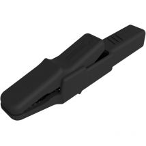 Ak 2 b sw Sicherheits-Abgreifklemme Steckanschluss 4 mm cat ii 300 v Schwarz - Sks Hirschmann