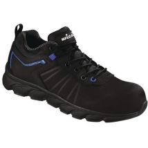 Wica - Sicherheitsschuh Vezzo Gr.40w.10,5 Schwarz/blau S3 Src En20345 Action-nubuk