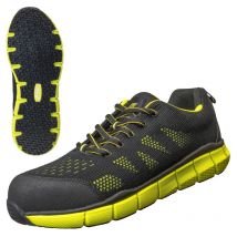 Sicherheitsschuhe Sonic Step S1 7440 schwarz / lime Gr. 42