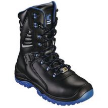 Craftland - Sicherheitsstiefel Torgau Größe 41 W. 11 Schwarz/blau S3s Fo Sr Esd En Iso 20345 Glattleder