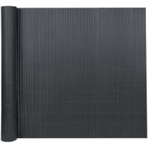 Naizy - Sichtschutzmatten pvc Sichtschutzmatte 90x400cm Sichtschutz Sichtschutzzaun Anthrazit Sichtschutzzaun UV-Schutz Blickdicht für Garten