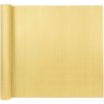 Naizy - Sichtschutzmatten pvc Sichtschutzmatte 180x500cm Sichtschutz Sichtschutzzaun Bambus Sichtschutzzaun UV-Schutz Blickdicht für Garten