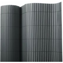 Sichtschutzzaun Pvc Grau 120 X 300 Cm
