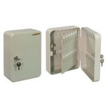 1 cassetta portachiavi con cilindro a leva - mm.160x75x200h. 20 ganci fer 145664