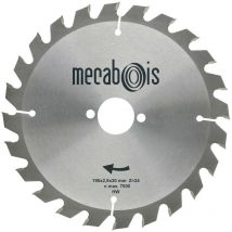 Sidamo - Silergy Hartmetall-Klinge i 270x3x30 - 24 Zähne