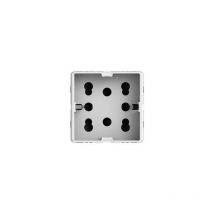 4 Box - Gewiss system 2p+e 16a multistandard white color 4b.g20.h21